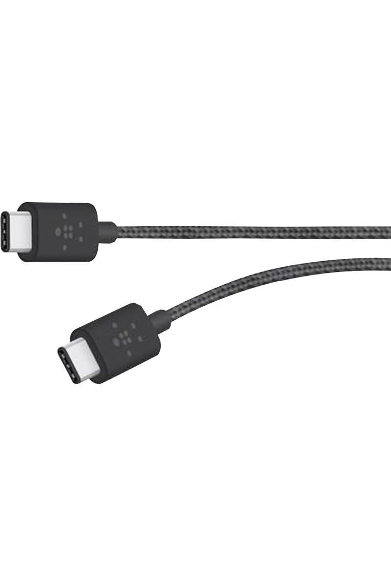 Câble métallique noir USB C Belkin