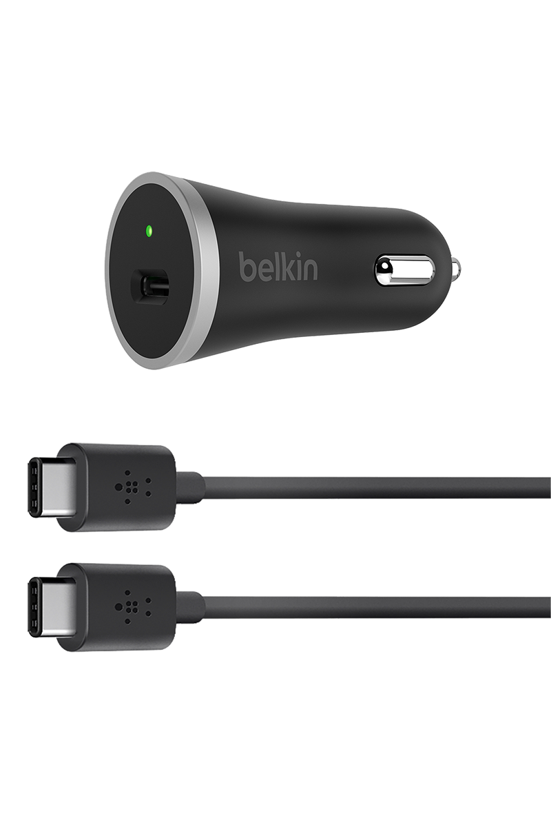 Chargeur allume cigare Belkin USB-C 3A