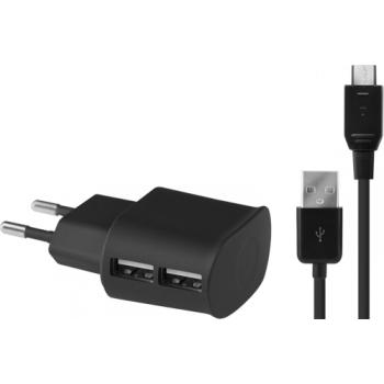 Mini chargeur secteur 2A micro USB