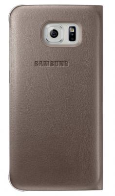 Etui Wallet Samsung Galaxy S6 Edge Gold