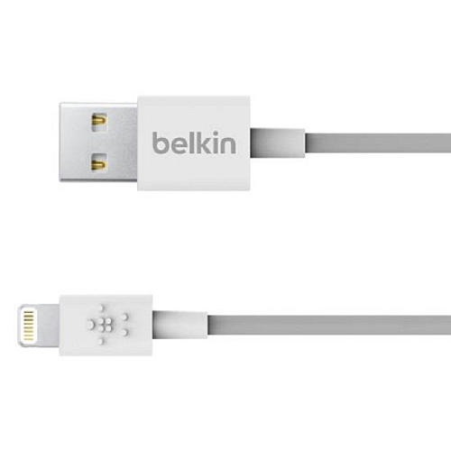 Câble Belkin Lightning/USB 3 mètres blanc