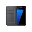 Etui Wallet Galaxy S7 Edge noir