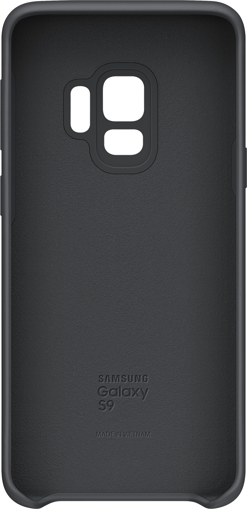 Coque Samsung silicone Galaxy S9 noir