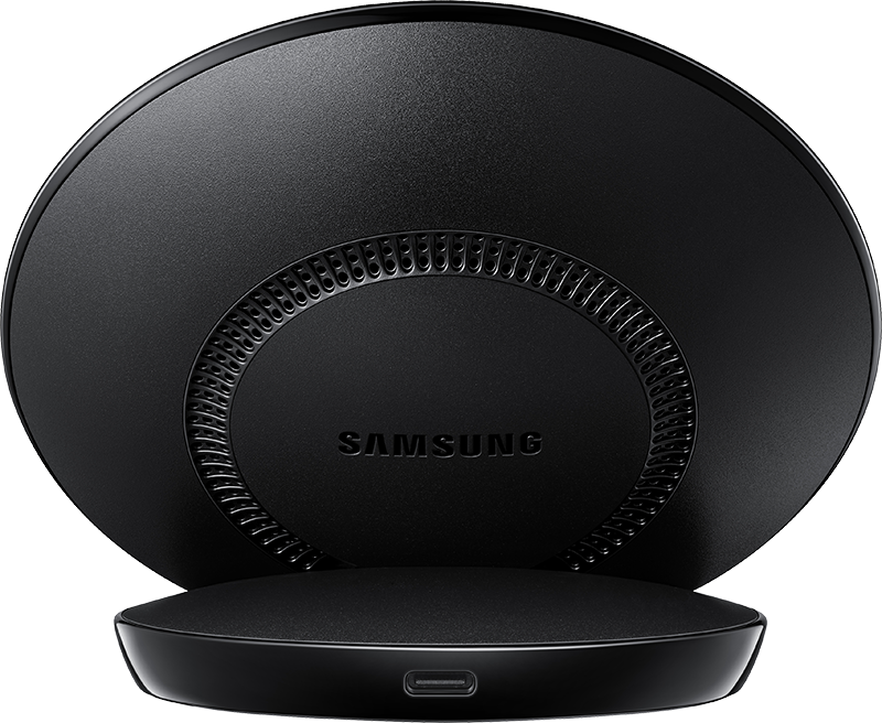 Chargeur induction Samsung stand USB C noir