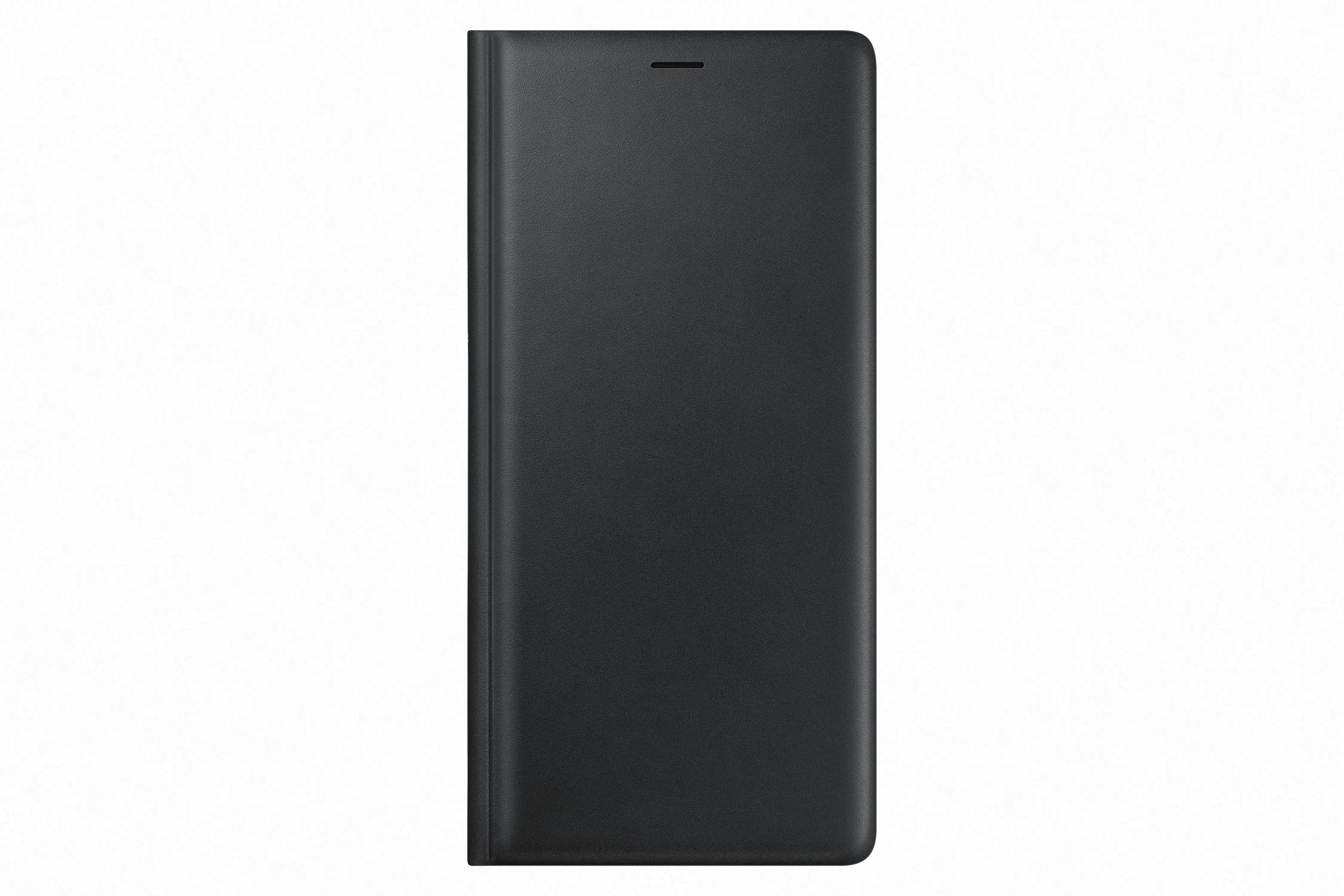 Étui à rabat cuir Galaxy Note9 noir