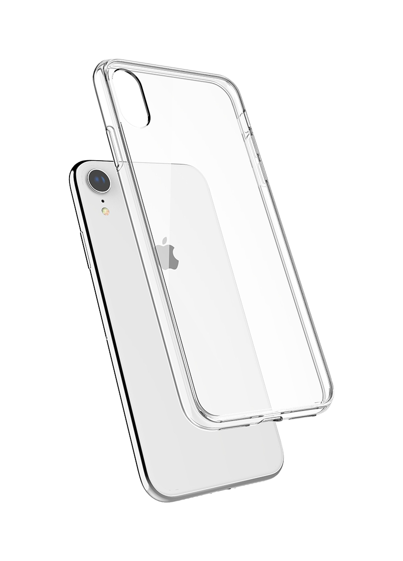 Coque Hybrid QDOS iPhone XR transparente