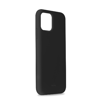 Coque silicone Puro iPhone 11 noir
