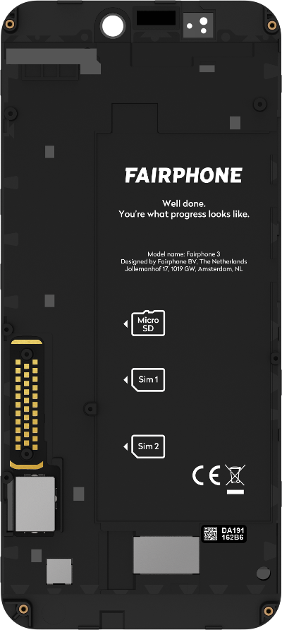 Ecran Fairphone 3