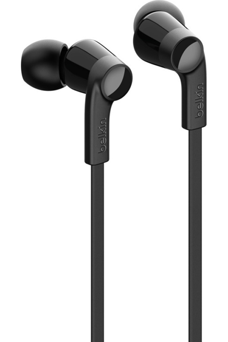 Ecouteurs filaires Belkin USB-C noir