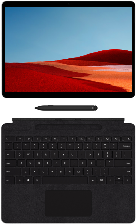 Etui clavier Surface Pro X Signature avec Slim Pen Bundle