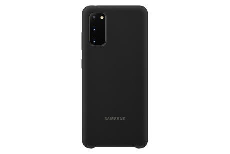 Coque Samsung silicone Galaxy S20+ noir