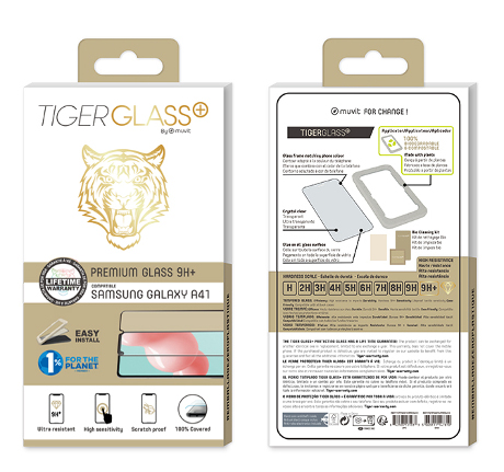 Film Tiger Glass+ Galaxy A41 transparente
