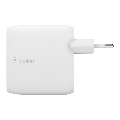 Chargeur secteur Belkin USB C 63W blanc