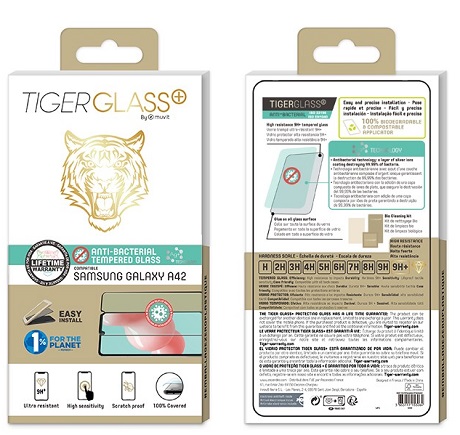 Film tiger Glass+ Samsung Galaxy A42 5G transparente