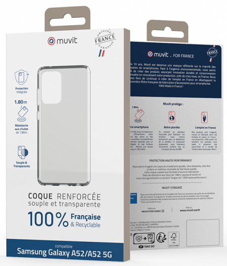 Coque renforcée Made In France Samsung Galaxy A52 5G