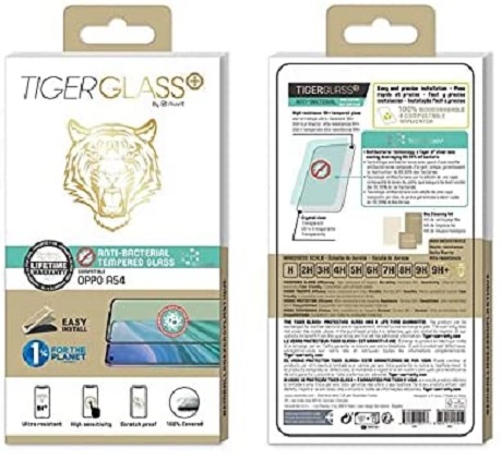 Film Tiger Glass+ Oppo A54 5G transparente
