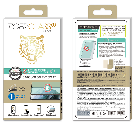 Film Tiger Glass+ Samsung Galaxy S21 FE 5G transparente