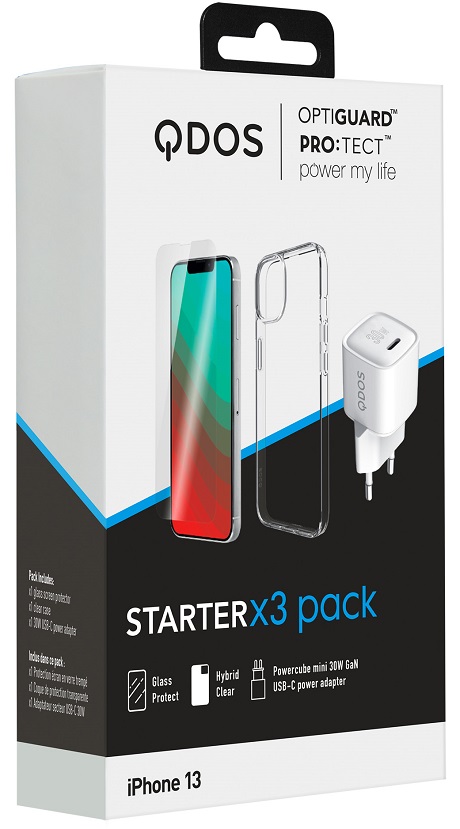 Starter pack iPhone 13 transparente