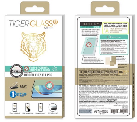 Film Tiger Glass+ Xiaomi 11T 5G transparente