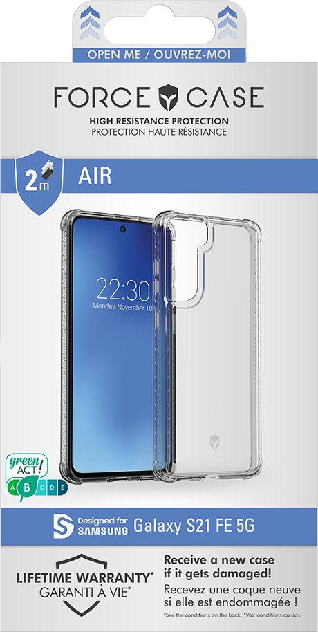 Coque Force Case Air Samsung Galaxy S21 FE 5G transparente