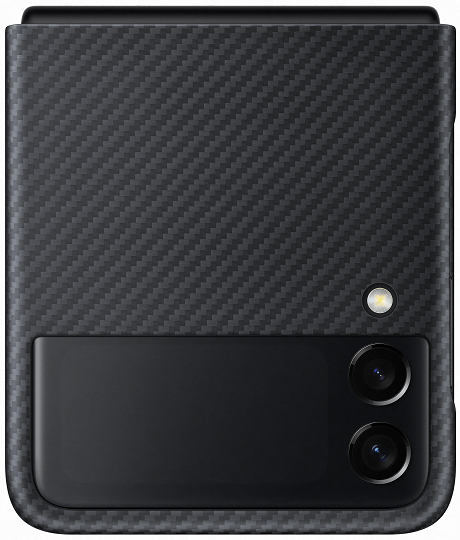 Coque Aramide pour Samsung Z flip 3 5G noir