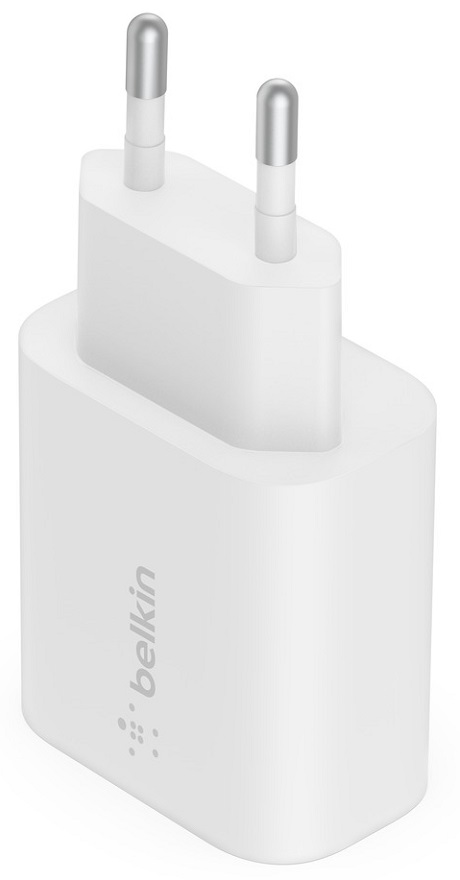 Tête de charge rapide Belkin USB-C 25W blanc