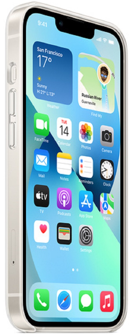 Coque avec MagSafe Apple Iphone 13 transparente