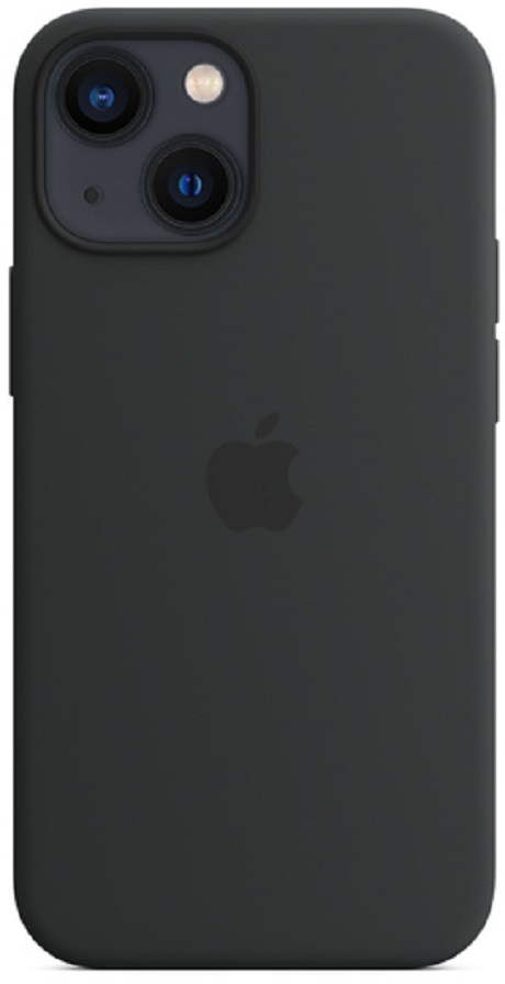 Coque en silicone MagSafe Apple iPhone 13 mini noir