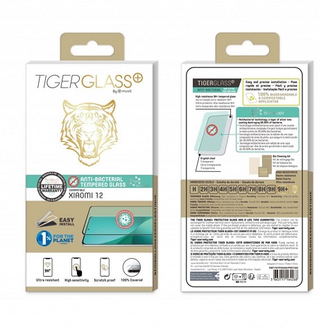 Film Tiger Glass+ Xiaomi 12 5G transparente