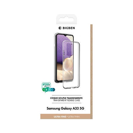 Coque Silisoft Galaxy A33 5G CS transparente