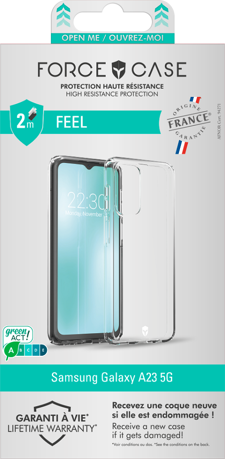 Coque renforcée Feel Galaxy A23 5G Origine France Garantie