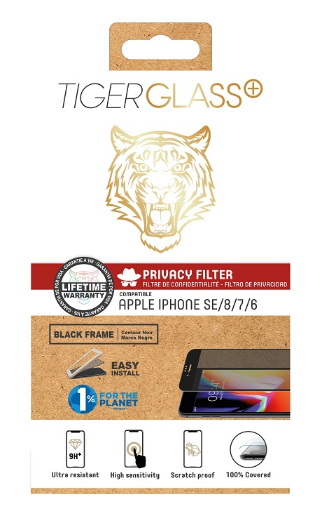 Film Tiger iPhone SE/iPhone 7/iPhone 8 V2 transparente