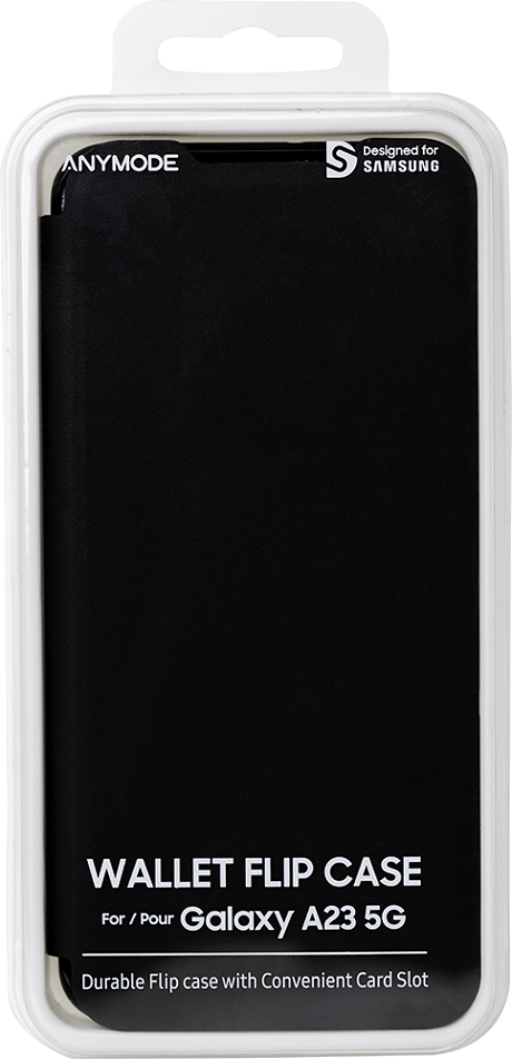 Etui folio Samsung Galaxy A04s noir