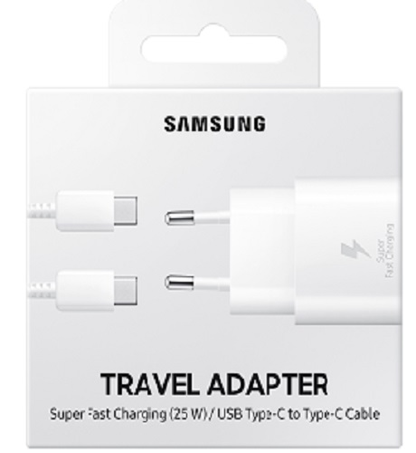 Tête de charge USB-C Samsung 25W blanc