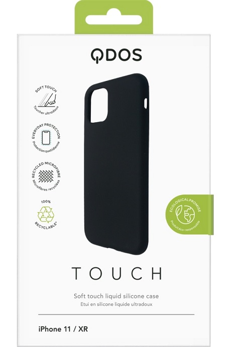 Coque Touch Pure iPhone 11 noir