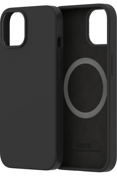 Coque Touch Qdos MagSafe iPhone 12/12 Pro noir