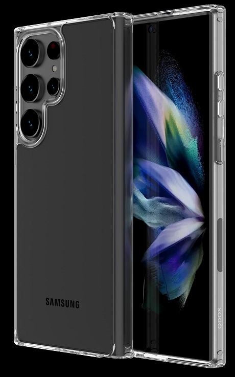 Coque Hybrid Qdos Samsung Galaxy S23 Ultra 5G transparente