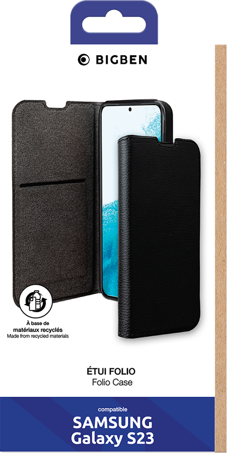 Folio Wallet Samsung Galaxy S23 5G/EE noir