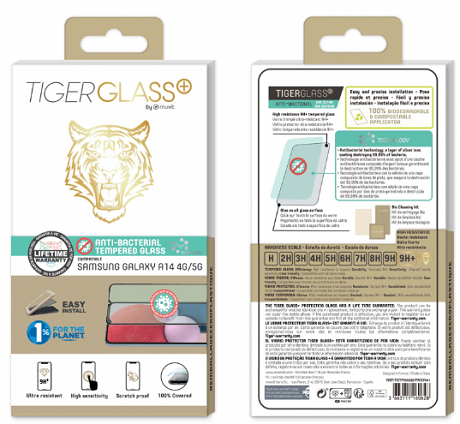 Film Tiger Glass+ Samsung Galaxy A14 5G/4G transparente