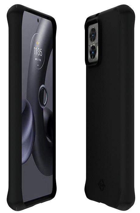 Coque renforcée Spectrum Black Motorola Edge 30 Néo 5G noir