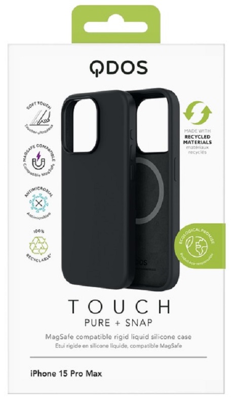 Coque Touch Qdos MagSafe 15 Pro Max noir