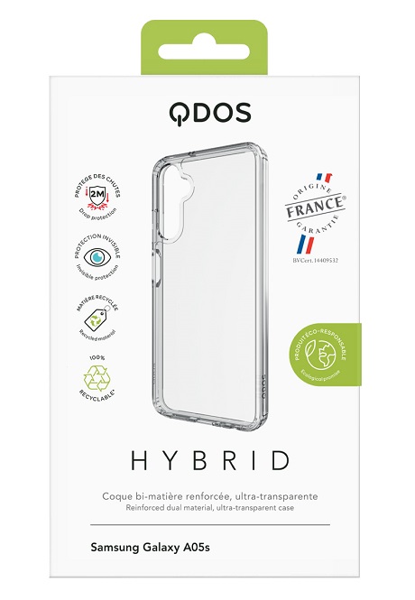 Coque Hybrid Qdos Samsung Galaxy A05s transparente