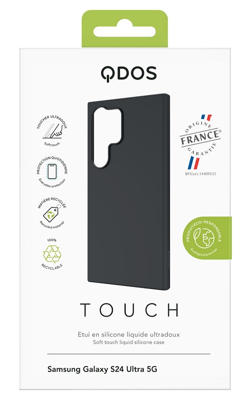 Coque Touch Qdos Samsung Galaxy S24 Ultra noir