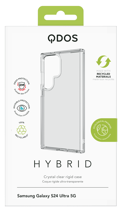 Coque Hybrid Qdos Samsung Galaxy S24 Ultra transparente