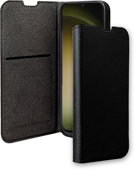 Folio Wallet Samsung Galaxy S24 + noir