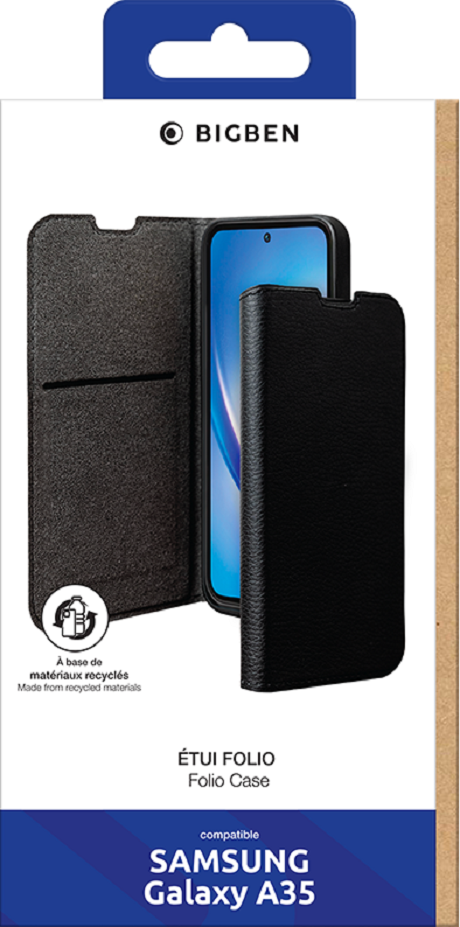 Folio Wallet Samsung Galaxy A35 5G noir