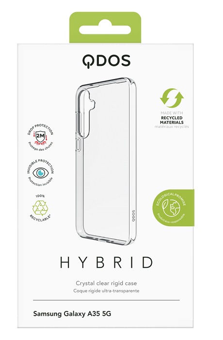 Coque Hybrid Qdos Galaxy A35 5G transparente