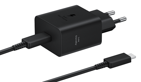 Chargeur secteur USB-C ultra rapide Samsung 45W noir