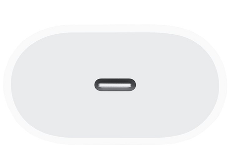 Tête de charge Apple USB-C 20W blanc