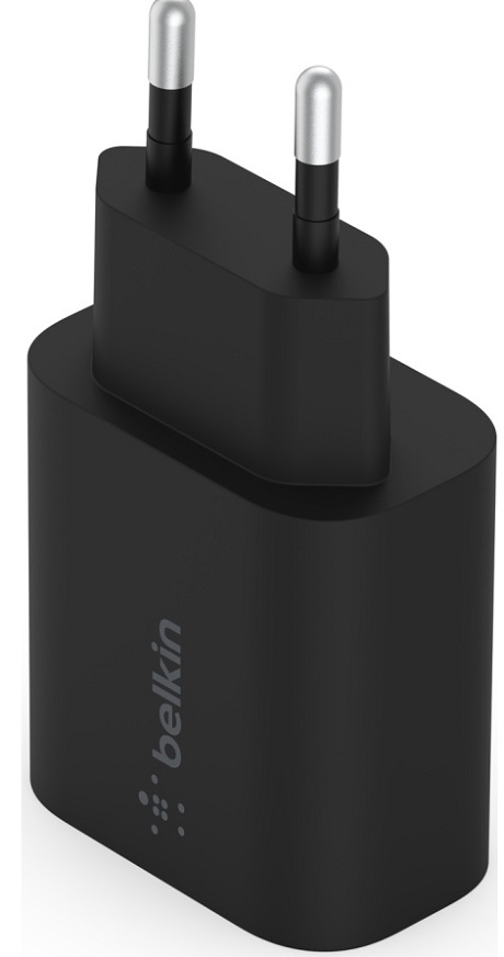 Tête de charge rapide Belkin USB-C 25W noir